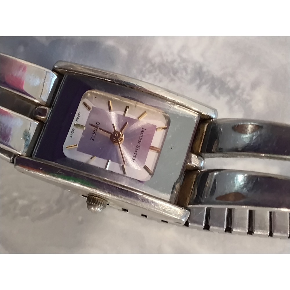 Jaclyn Smith Women's Rectangular Face Quartz Watc… - image 2